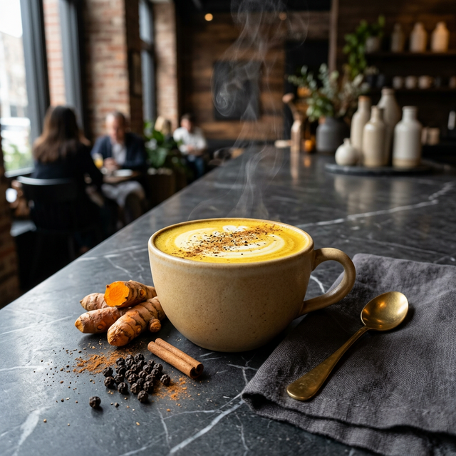 The Perfect Turmeric Latte: A Bioavailability Hack
